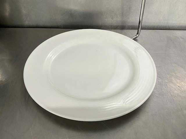 Rvs spiezenstandaard met bord (16x) - afbeelding 3 van  4