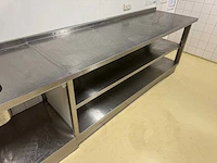 Rvs spoel- en werktafel - afbeelding 5 van  6