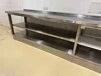 Rvs spoel- en werktafel - afbeelding 5 van  5
