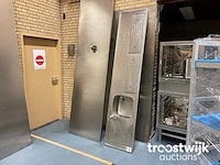 Rvs spoel lekblad voor bar - afbeelding 2 van  3