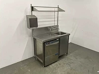 Rvs spoeltafel (125 cm) - afbeelding 6 van  9