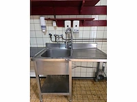 Rvs spoeltafel inclusief sproeidouche - afbeelding 4 van  4