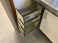 Rvs spoeltafel (wandgemonteerd) - afbeelding 7 van  7