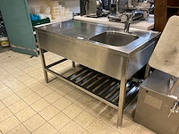 Rvs spoeltafel - afbeelding 2 van  5
