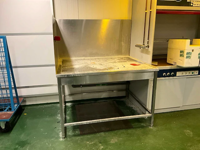 Rvs spoeltafel - afbeelding 1 van  4