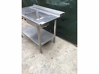 Rvs spoeltafel - afbeelding 3 van  4