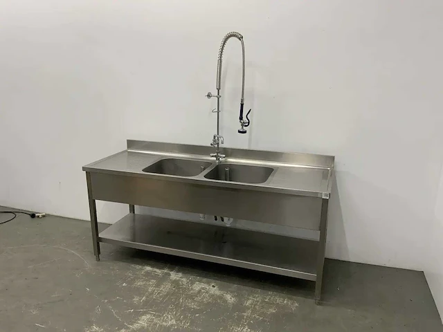 Rvs spoeltafel - afbeelding 1 van  7