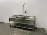 Rvs spoeltafel - afbeelding 1 van  7