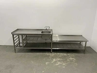 Rvs spoeltafel - afbeelding 3 van  10