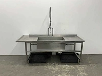 Rvs spoeltafel - afbeelding 2 van  8