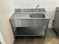 Rvs spoeltafel - afbeelding 2 van  6
