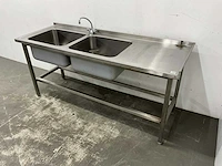 Rvs spoeltafel - afbeelding 1 van  8