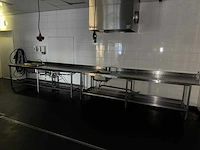 Rvs spoeltafel - afbeelding 1 van  8
