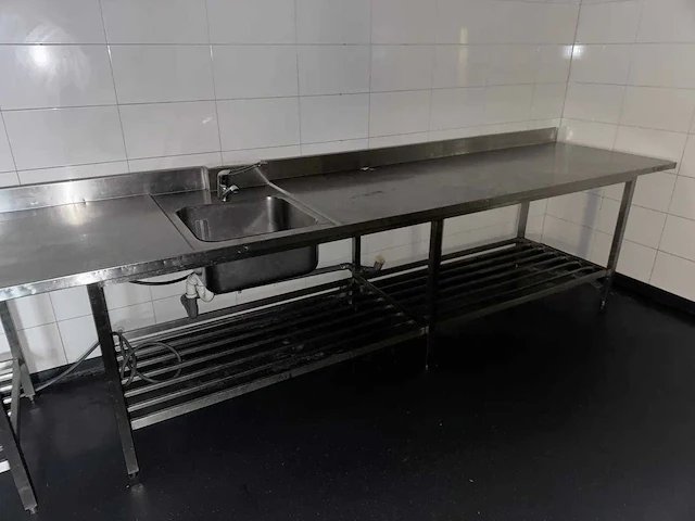 Rvs spoeltafel - afbeelding 6 van  8