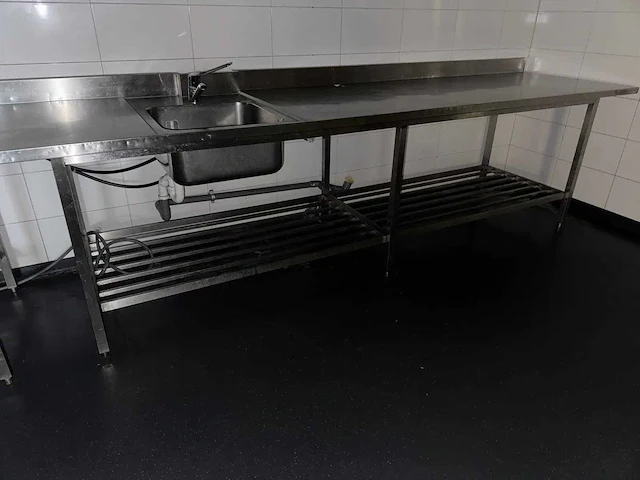 Rvs spoeltafel - afbeelding 8 van  8