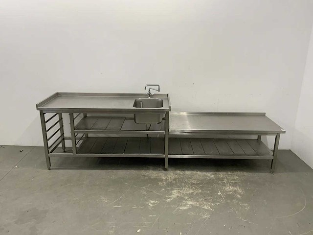 Rvs spoeltafel - afbeelding 3 van  10