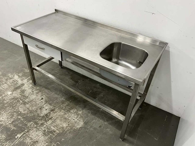 Rvs spoeltafel - afbeelding 1 van  8