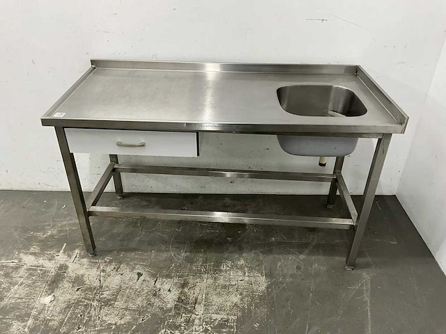 Rvs spoeltafel - afbeelding 2 van  8