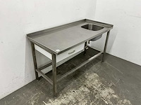 Rvs spoeltafel - afbeelding 3 van  8