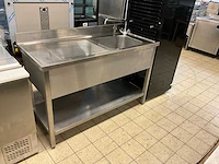 Rvs spoeltafel - afbeelding 1 van  7