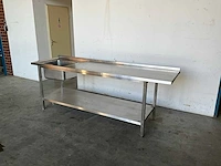 Rvs spoeltafel - afbeelding 1 van  8