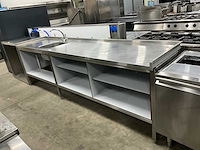 Rvs spoeltafel - afbeelding 2 van  6