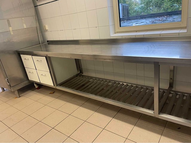 Rvs spoeltafel - afbeelding 4 van  10