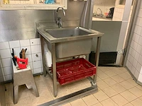 Rvs spoeltafel - afbeelding 1 van  4