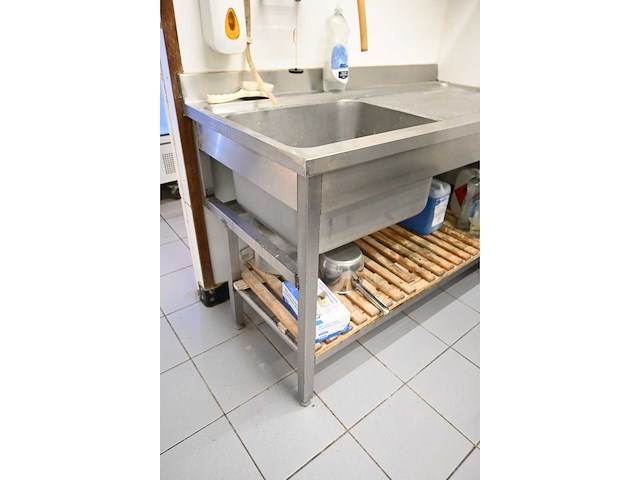 Rvs spoeltafel - afbeelding 2 van  4
