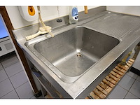 Rvs spoeltafel - afbeelding 3 van  4