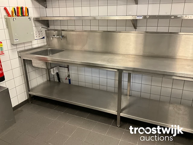 Rvs spoeltafel - afbeelding 3 van  5