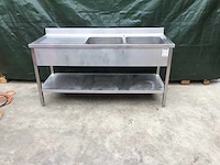 Rvs spoeltafel - afbeelding 1 van  4