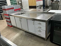 Rvs spoeltafel - afbeelding 1 van  9