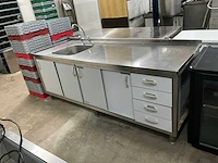Rvs spoeltafel - afbeelding 2 van  9