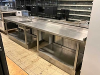 Rvs spoeltafel - afbeelding 1 van  6