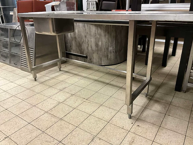 Rvs spoeltafel - afbeelding 4 van  5