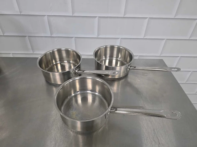 Rvs steelpan (3x) - afbeelding 2 van  3