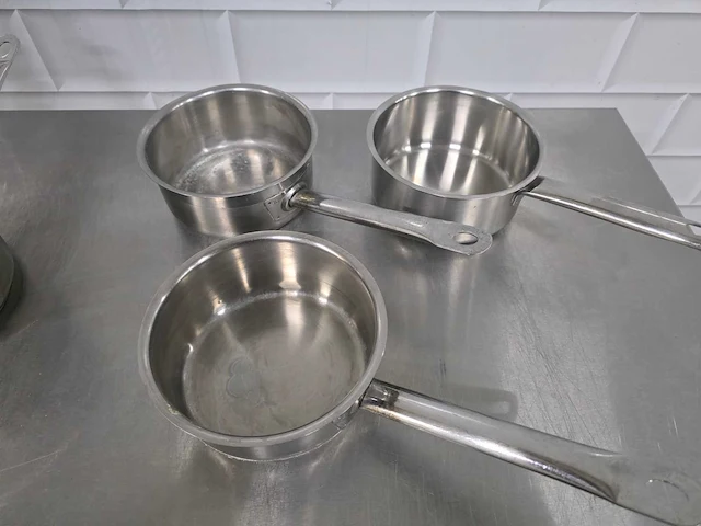 Rvs steelpan (3x) - afbeelding 2 van  3