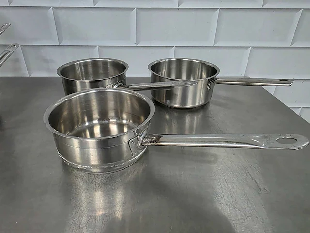 Rvs steelpan (3x) - afbeelding 3 van  3