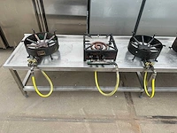 Rvs tafel & gasbrander - afbeelding 3 van  6