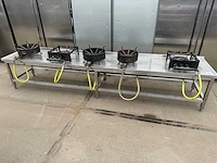 Rvs tafel & gasbrander - afbeelding 4 van  6