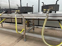Rvs tafel & gasbrander - afbeelding 5 van  6