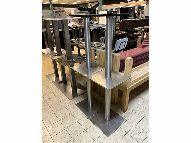 Rvs tafelpoten (4x) - afbeelding 5 van  5