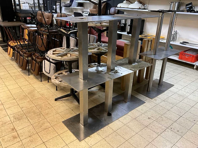 Rvs tafelpoten (6x) - afbeelding 5 van  6