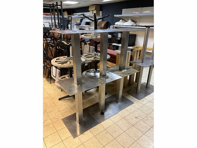 Rvs tafelpoten (6x) - afbeelding 6 van  6