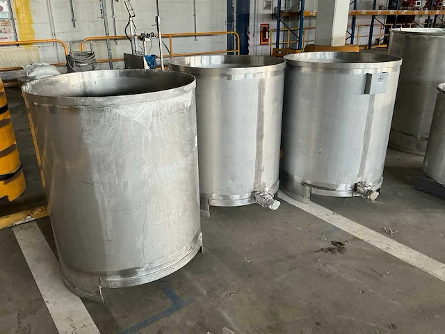Rvs tank (3x) - afbeelding 1 van  9