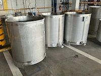 Rvs tank (3x) - afbeelding 1 van  9