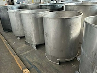Rvs tank (4x) - afbeelding 1 van  11