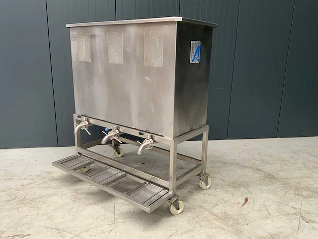 Rvs tap kraan vruchtensapdispenser - afbeelding 1 van  6