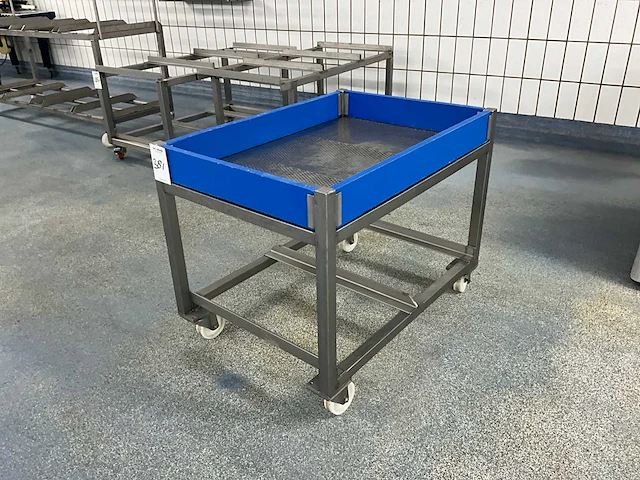 Rvs transportkar - afbeelding 1 van  5